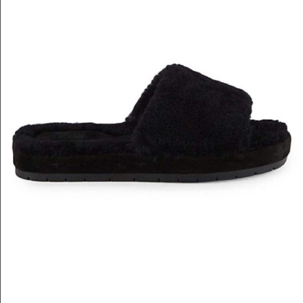 Marc Fisher LTD Felicy Fur Slide Sandals